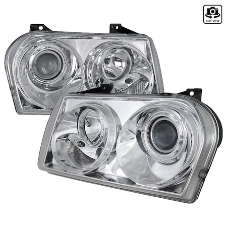 Spec-D Tuning 05-10 Chrysler 300 Projector Headlights, LHP-30005-TM LHP-30005-TM